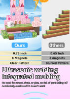 Bloques De Construcción Magnéticos Para Niños Castillo De Princesa Jardín STEM Montessori Sensory Juguetes Educativos Para Bebés Y Niños - details 5