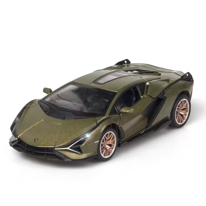 Modelo De Coche De Aleación Sian FKP37 a Escala 1:32 Con Luz Y Sonido Función De Retroceso Regalo Para Niños Vehículo De Simulación De Metal Para Jóvenes De 14 Años O Más - 1