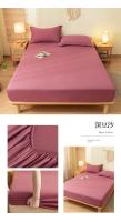 Sábana De Lujo Para Doble Cama 2 Personas Funda De Sábanas Elástica Cubierta De Sábanas Para Cama Queen King 120/150/180/220x200 Linen De Adultos - details 8