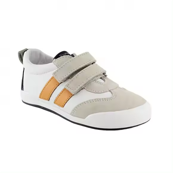 Zapatos barefoot Blanditos Milan Blanco-Naranja Blanditos ICRI24H06 - 1