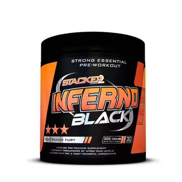 Stacker Inferno Black - 300 gr (30 Serv.) - 1
