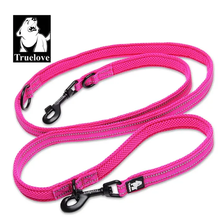 Truelove 7 en 1 multifuncional ajustable manos libres entrenamiento para mascotas Correa reflejo multiusos plomo perro que camina 2 - 1