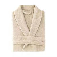 Albornoz de baño de Algodón cardado sin capucha. 100% Algodón premium Densidad 380gr. Disponible en varios colores. Tejido ultra suave y absorbente. Tamaños  M, L, XL y XXL - details 8