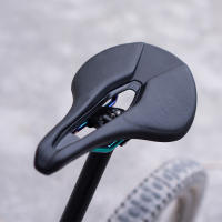 Sillín De Bicicleta ZTTO E-TPU Suave Hueco Para MTB Y Carretera Asiento De TPU Ultrafino Con Eje De Titanio Para Hombres - details 0