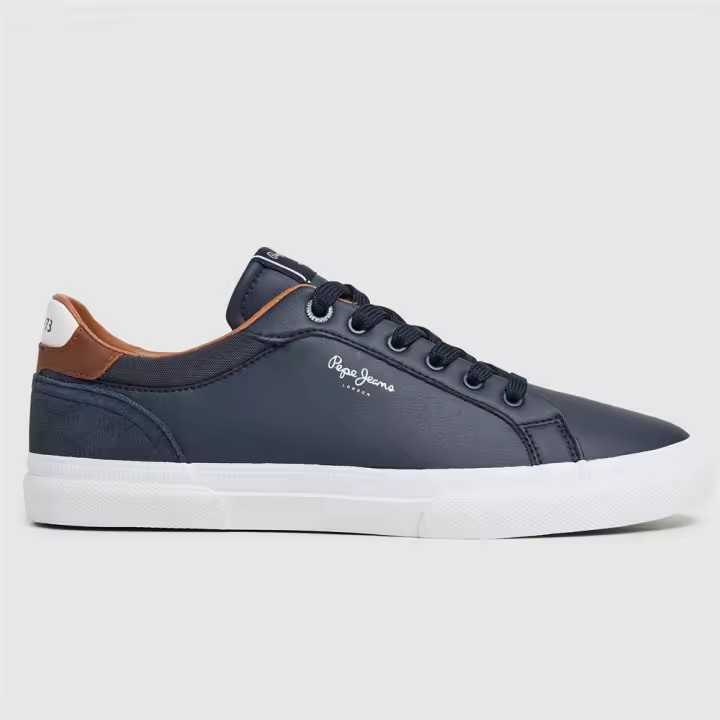 Zapatillas Casual Sneakers para Hombre  Pepe Jeans Kenton Court 595 Marino - 1