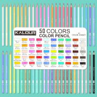 KALOUR Set De Lápices De Colores Profesionales 50/72/180/240/300 Pcs Lápices De Aceite Para Dibujos Y Pintura Artística Suministros Para Colorear - details 83