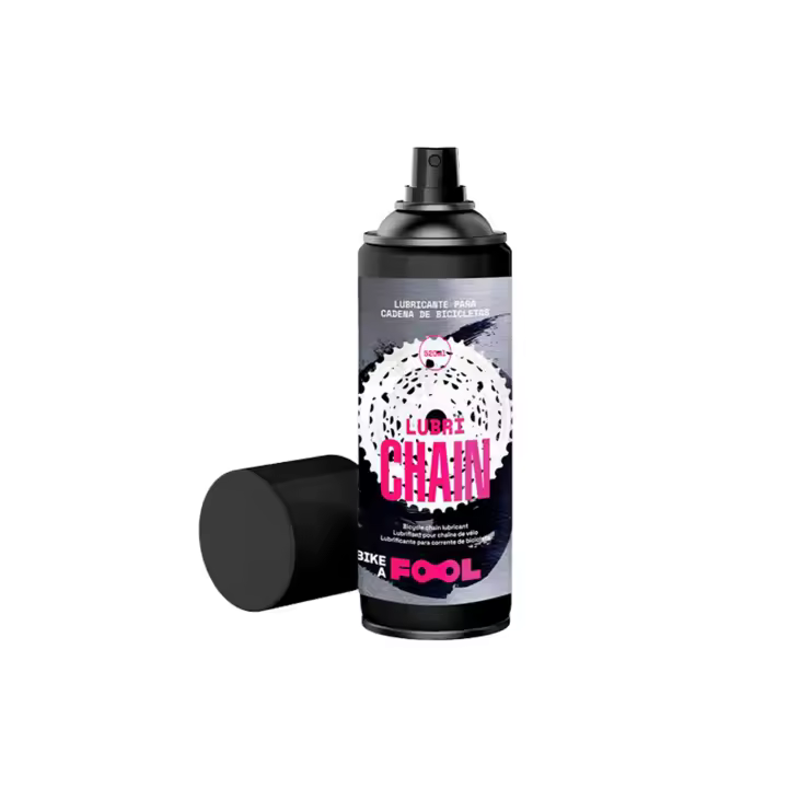 Bikeafool - Lubri Chain | Lubricante Aerosol de Cadenas para Bicicleta Uso Diario 400 ml - 1