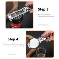 Ajustable Abrebotellas De Acero Inoxidable Multifuncional Manual Accesorio De Cocina Para Manos Débiles Abrelatas Y Botellas - details 10