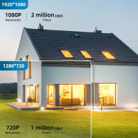 Cámara De Ojo De La Puerta Digital Elecpow 1080P WiFi 2.4G/5G Con Detección De Movimiento Seguridad Doméstica Sin Batería Compatible Con Tuya - details 7