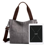 Bolsosdehombroparamujer Bolsos de Hombro de lona para Mujer Bolso de Hombro Retro Bolsos de Hombro de Negocios informales Bolso de Hombro de Viaje - details 4