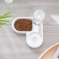 Tazón Automático Para Perros Y Gatos Capacidad Grande Dispensador De Agua Y Alimento Para Mascotas Pequeñas Y Grandes Forma Cuadrada Material Plástico - details 3