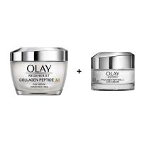 Olay - Collagen Peptide 24 - Crema de Día 50ml + OLAY - Contorno De Ojos Collagen Peptide24 Sin perfume 15ml. - details 0