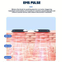 Masajeador Eléctrico Profesional De 6 Modos EMS Estimulación Muscular Fisioterapia Máquina De Unidad Tens Masajeador Corporal Completo Impulso Pulso - details 7