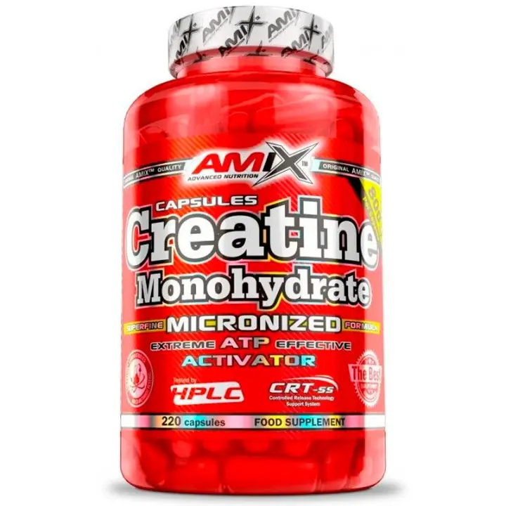 Creatine Monohydrate AMIX NUTRITION - Complemento de Creatina Monohidrato 100% Micronizada - 1