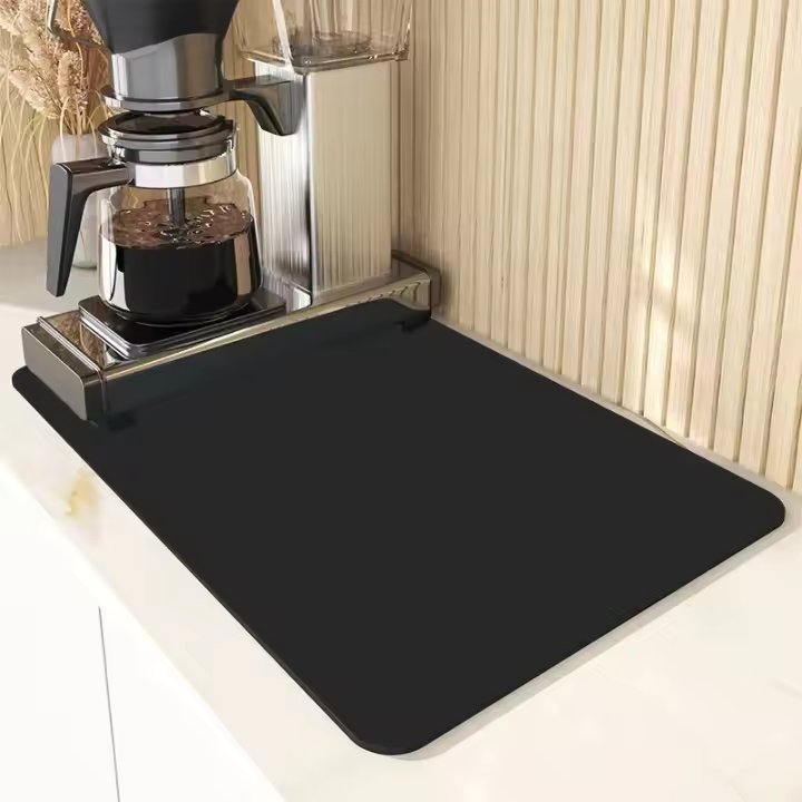 VIKAMA Tapetes Para Mesa De Café Individual 30x40CM Absorbentes De Diatomeas Mini Alfombra Para Cocina Decoración De Comedor - 1