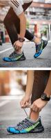 SSITO Zapatos de senderismo impermeables para hombre, Calzado ligero y de Cuero, antideslizante para caminar - details 2