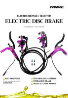 Set De Frenos De Disco Hidráulico TANKE Para Bicicleta E-Bike MTB Y Scooter Eléctrico Control De Potencia 160mm De Disco Aluminio Aleación - details 0