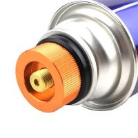 Adaptador De Conversión Para Estufa De Camping Al Aire Libre Conector De Horno De Tipo Split Tanque De Recarga De Gas Carburante De Cilindro Aleación De Aluminio Dorado - details 4