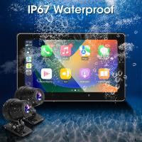 Monitor Portátil Srnubi 7 Pulgadas Para Motocicleta Con Pantalla LCD IPX7 Impermeable Para Wireless Apple Carplay Android Auto Moto Car Play Sistema De Visión Trasera Para Vehículos - details 12