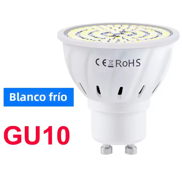 Bombilla LED 220V Spot Luz De Techo E27 E14 GU10 B22 Bombillas Para Sala De Estar Y Dormitorio Luz Eficiente En Energías Con Chip Epistar Certificación CE ROHS GS - 1