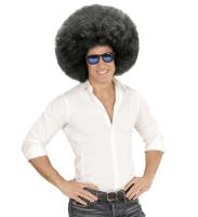 Widmann Peluca Afro Sobredimensionada Negra para Disfraz Años 70 - Estilo Divertido - details 0