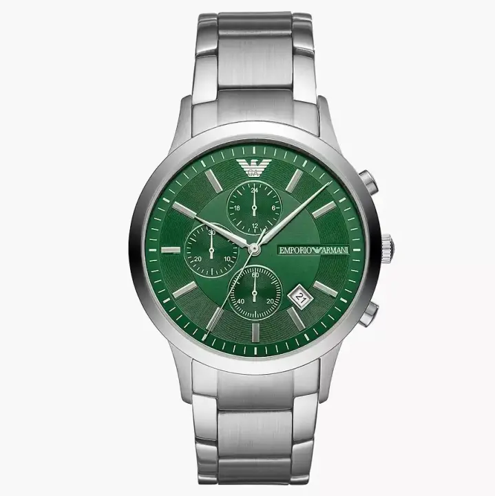 Emporio Armani Reloj hombre AR11507, con calendario, Incluye Caja Original, Diámetro: 43MM - 1
