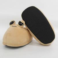 Pantuflas De Algodón Maw Pou Anime De Peluche Kawaii Dibujos Animados Suaves Y Gruesas Antideslizantes Para El Hogar Y Uso Doméstico - details 2