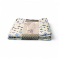 Colcha Decorativa de Microfibra Reversible, Ideal para Verano - Atenea Gris - details 2