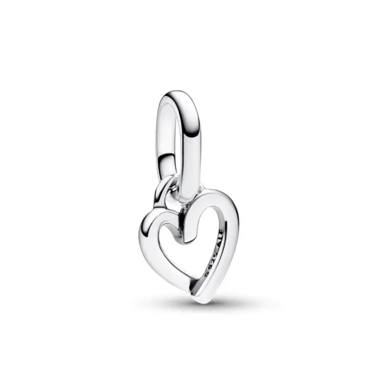 PANDORA ME Mini colgante en forma de corazón pintado a mano con cuentas, regalo de cumpleaños para novia 793048C00 Talla única - 1