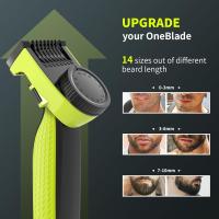 Juego de accesorios de baño, peine de Corte de 14 Alturas para una hoja, peine para QP2520 QP2530 QP2630 - details 0