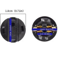 10Pcs T10 Sockets De Bombilla Con Cierre Giratorio Plug And Play Soporte De Lámpara T10 W5W 168 192 194 Base De Wedge Para Luces De Instrumentos ABS - details 6