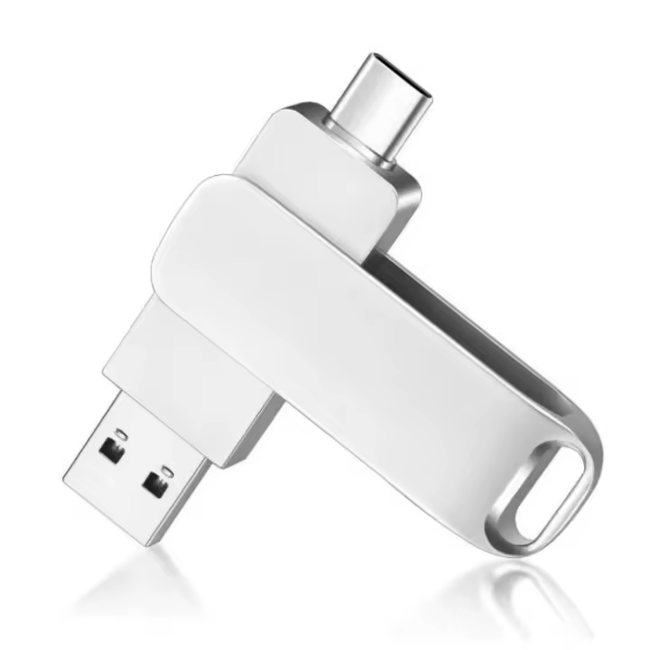 Memoria USB C 512GB Pendrive Dual 2 en 1 USB C OTG Metal Pen Drive Memoria Externa Impermeable Memoria USB 512GB Tipo C para Smartphones Android, Pc, Tabletas - 1