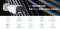 Cámara De Seguridad CCTV 4K AHD Visión Nocturna Completa Exterior Impermeable 8MP Analogía Digital Video 5MP Para El Hogar - details 0