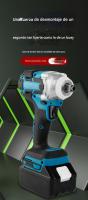 Llave de Impacto Inalámbrica Profesional - 500Nm de Torque, Batería Li-Ion1500AH - Ideal para Talleres Mecánicos y Reparación de Coches - details 0