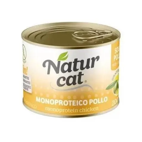 Naturcat Monoproteico Pollo 6x200 gr - 1