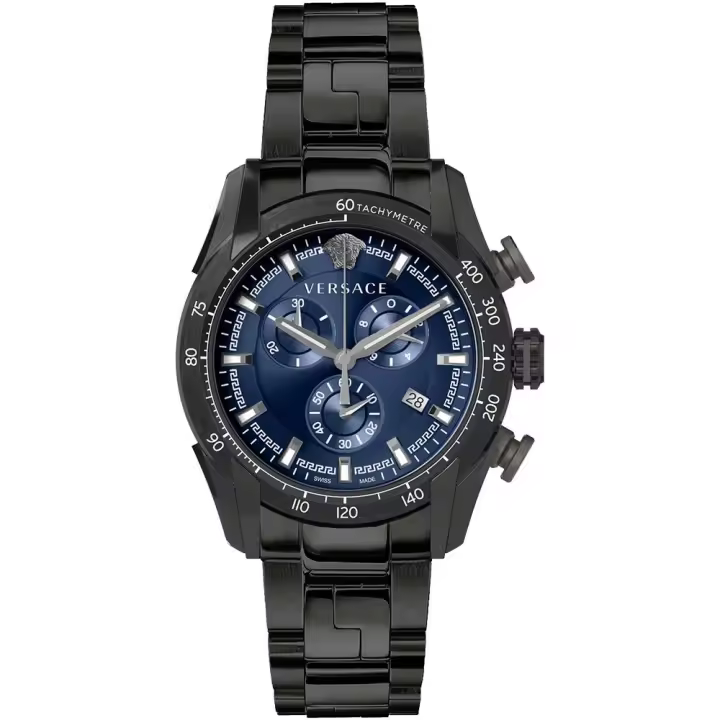 Reloj de pulsera Versace - VE2I00521 correa color: Negro Dial Negro Hombre - 1