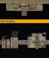 Chaleco De Camping Con Cinturón De Cintura Y Segunda Generación De Sellado Molle Quick Release Bolsa De Primeros Auxilios Para Exterior Y Caza - details 6