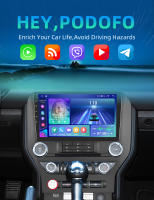 Podofo Radio de coche Android 2 Din para Skoda Fabia 2008 2009 2010-2014 Carplay 8+128GB AI Voice WIFI+4G DSP GPS Navegación Multimedia Reproductor de Video - details 0