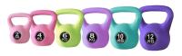 XOKOTAKI Pesa Kettlebell Hormigón Neopreno. Entrenamiento Muscular en Casa y Gimnasio. Diseño Ergonómico - details 0