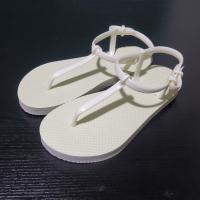 Sandalias Cómodas, Elegantes y Versátiles, Hebilla Ajustable en Laterales, Tiras en Forma de  con Acabado Metálico, Suela Antideslizante,Sandalias mujer,Adecuado para ir de compras y pasear en verano. - details 4