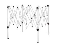 Carpa de jardín plegable 3 x 3 m  con bolsa | Pérgola / cenador plegable para jardín | Sólida estructura de acero - details 1