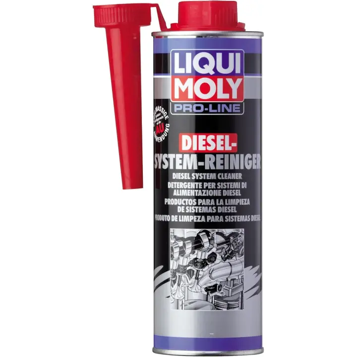 Liqui Moly Pro-Line - Limpiador para sistema diésel (2 unidades, 500 ml) - 1