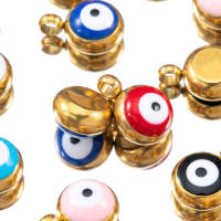 20pcs Colgantes De Acero Inoxidable En Forma De Delfín Octopus Caracol Estrella De Mar Para Creación De Joyas Collares Y Pendientes DIY - details 18