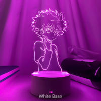 Lámpara Nocturna LED 3D Anime Hunter X Hunter Killua Decorativa Para Dormitorio Regalo De Cumpleaños Luz Nocturna Acrílica Cute - details 4