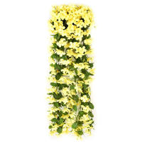 1PC Busto De Flores Artificiales Enredaderas 33.5 Pulgadas/85cm Decoración De Jardín Plantas Artificiales Colgantes Para Fiesta - details 3