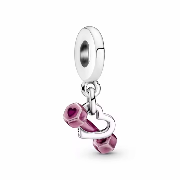 Charm Pandora Mancuerna & Corazón - 1