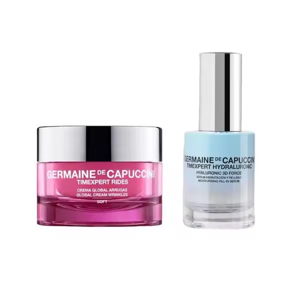Germaine de capuccini timexpert rides Crema Global Arrugas Soft 50ml + Hyaluronic 3D Force Timexpert Hydraluronic  serum 30ml - 1