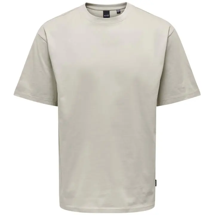 Camiseta de Manga Corta Only & Sons  para hombre en color beige - 1