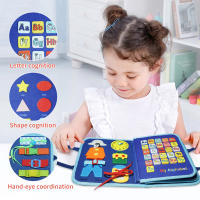 Tablero Ocupado Montessori 7 En 1 Juguete De Aprendizaje De Letras/numeros/ Formas Para Niños Y Niñas De 3 a 6 Años Regalo De Cumpleaños Ideal - details 10