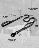Collar Ajustable Clásico Para Perros De Náilon Resistente Con Reflejos Entrenamiento Militar Collar Táctico Pesado Para Aleman Shephard - details 19